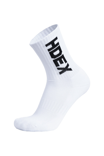 HDEX Main Logo Socks White