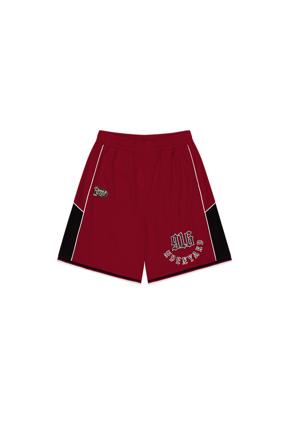 HDEX Celana Korea Olahraga 916 Classic Basketball Shorts Red Pria Fitness