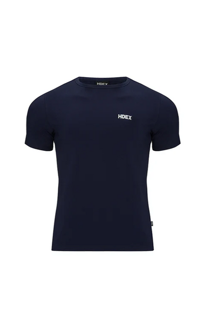 HDEX Main Small Logo Air Muscle Fit Short Sleeve White