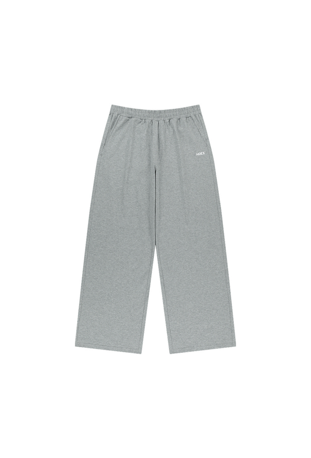 HDEX Celana Korea Olahraga EZ Daily Wide Pants Melange Gray Pria Fitness