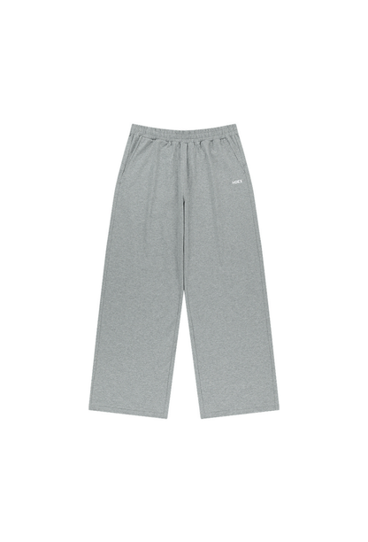 HDEX Celana Korea Olahraga EZ Daily Wide Pants Melange Gray Pria Fitness
