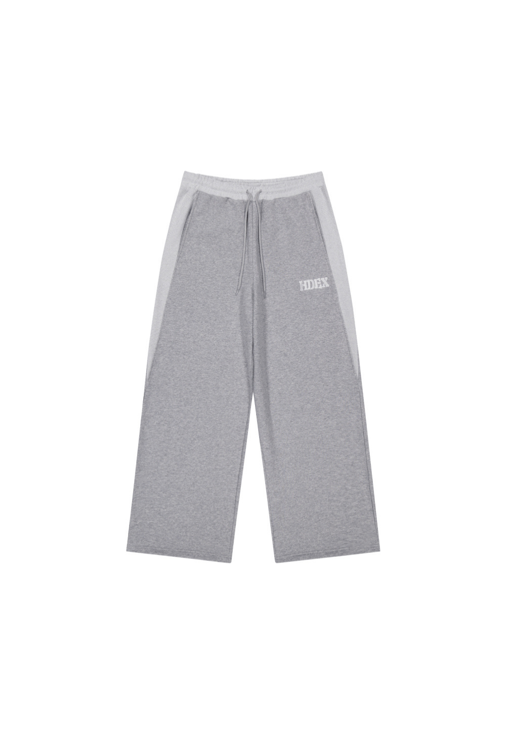 HDEX Celana Korea Olahraga Core Reverse Sweat Pants Melange Gray Pria Fitness