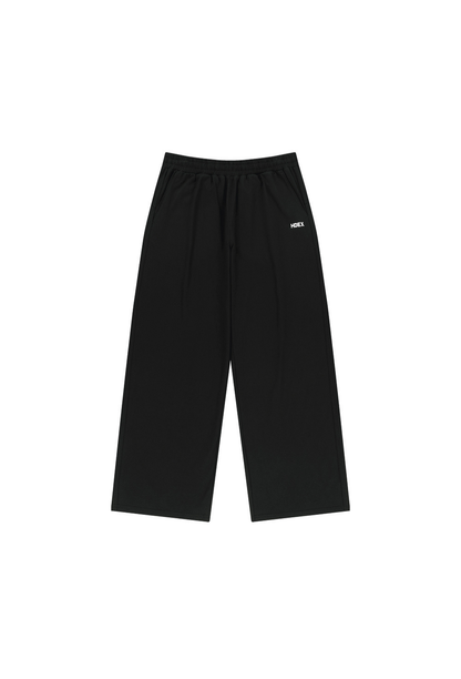 HDEX Celana Korea Olahraga EZ Daily Wide Pants Black Pria Fitness