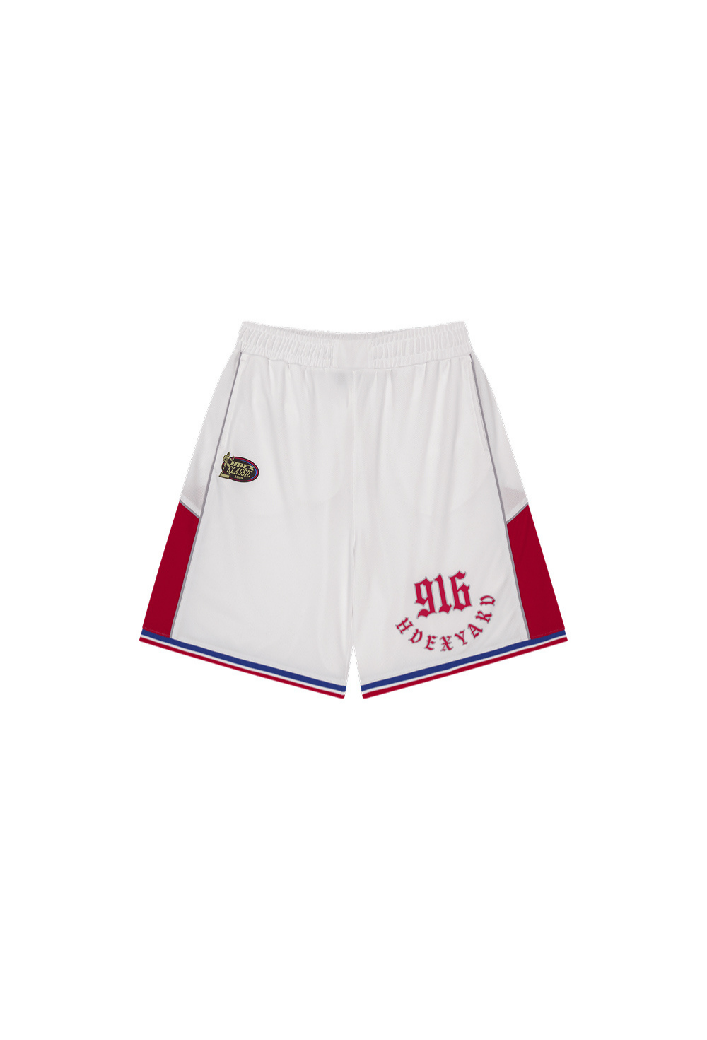 HDEX Celana Korea Olahraga 916 Classic Basketball Shorts White Pria Fitness