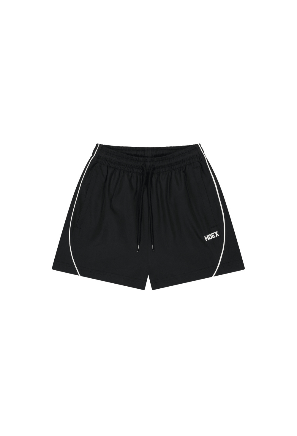 HDEX Celana Korea Olahraga EZ Airly Piping Shorts W Black Wanita Fitness