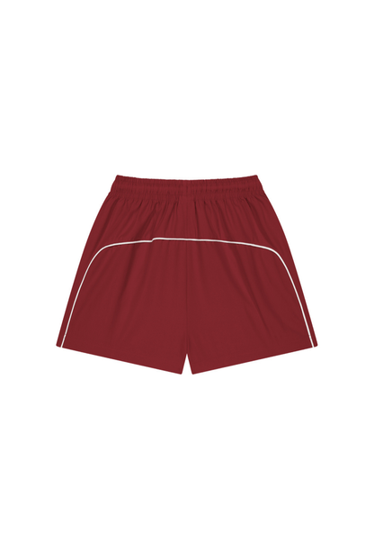 HDEX Celana Korea Olahraga EZ Airly Piping Shorts W Red Wanita Fitness