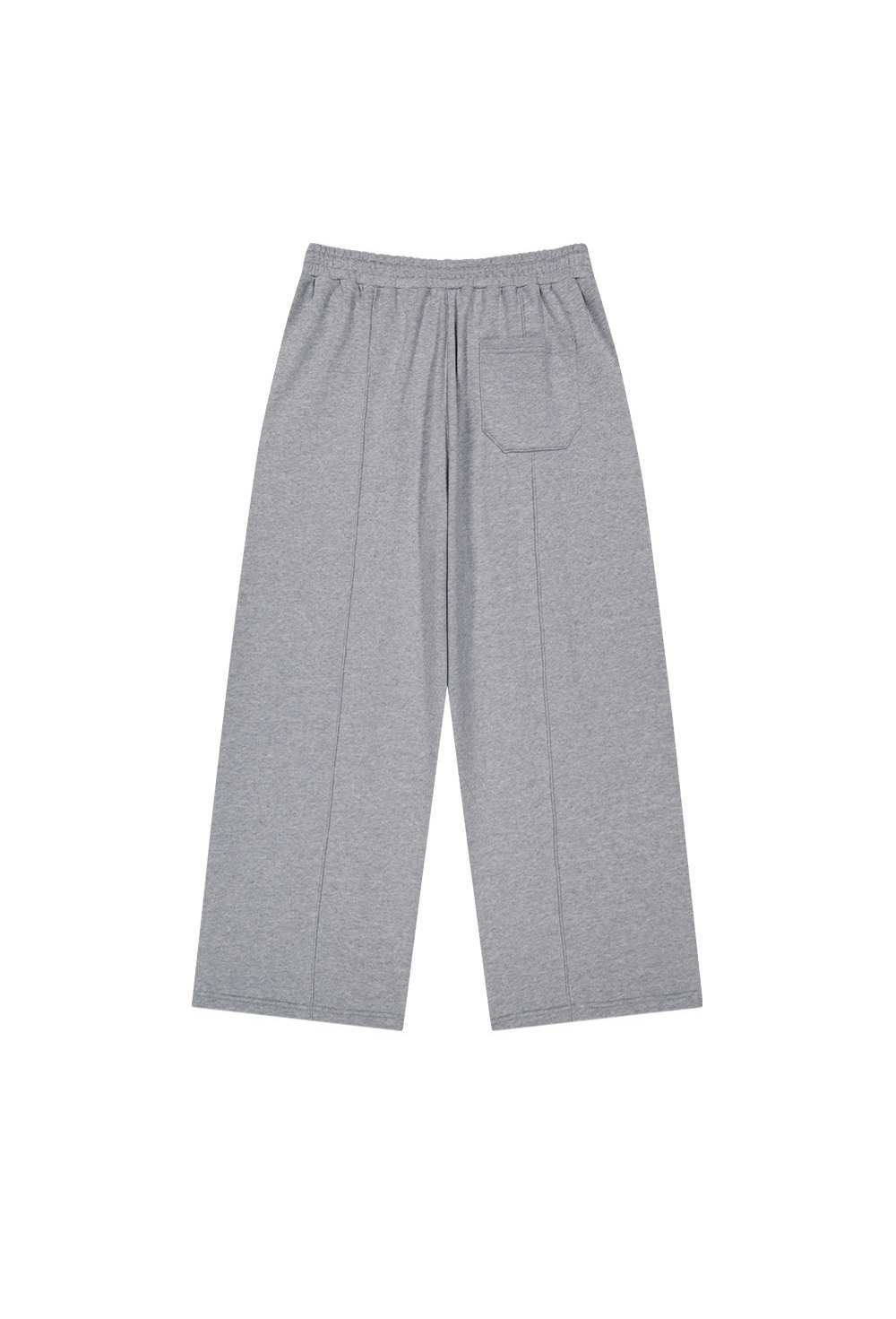 HDEX Celana Korea Olahraga Core Deep Tuck Sweat Pants Melange Gray Pria Fitness