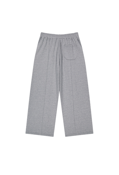 HDEX Celana Korea Olahraga Core Deep Tuck Sweat Pants Melange Gray Pria Fitness