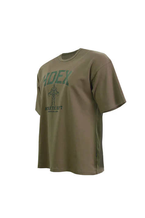 HDEX Compression Over Fit Short Sleeve T-Shirt Light Khaki