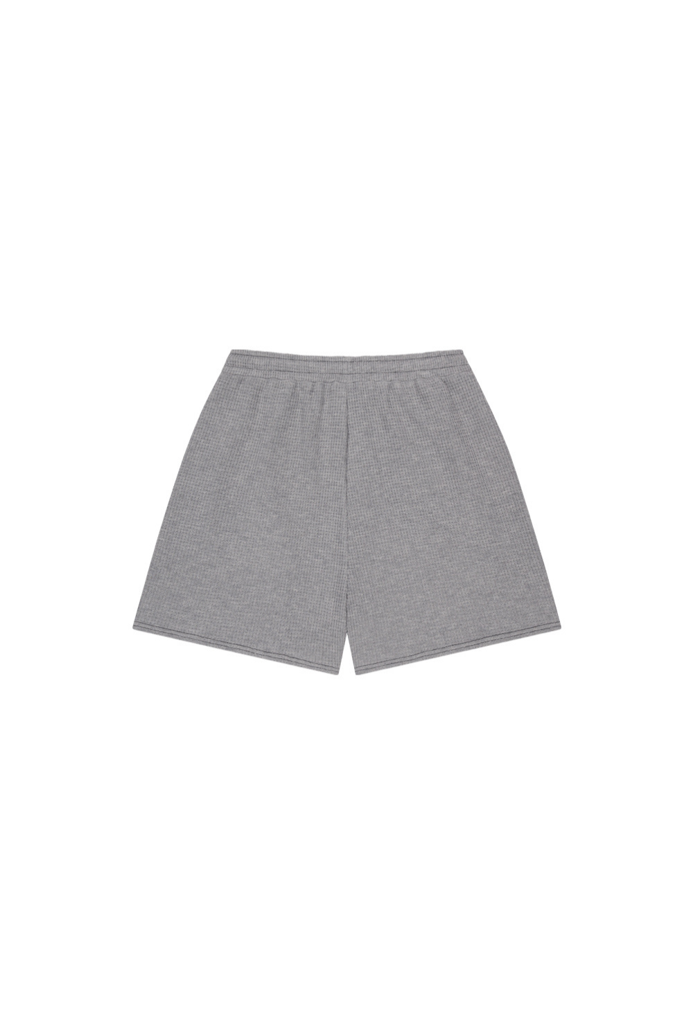 HDEX Celana Korea Olahraga Clear 916 Waffle Shorts Melange Gray Pria Fitness