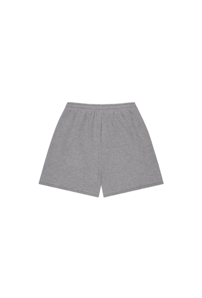 HDEX Celana Korea Olahraga Clear 916 Waffle Shorts Melange Gray Pria Fitness