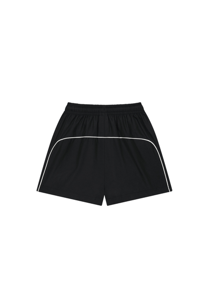 HDEX Celana Korea Olahraga EZ Airly Piping Shorts W Black Wanita Fitness