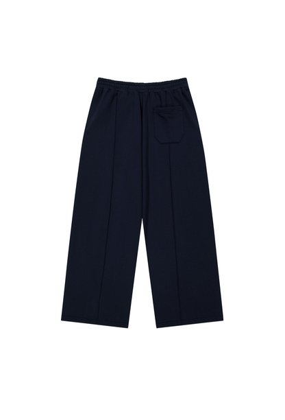 HDEX Celana Korea Olahraga Core Deep Tuck Sweat Pants Navy Pria Fitness