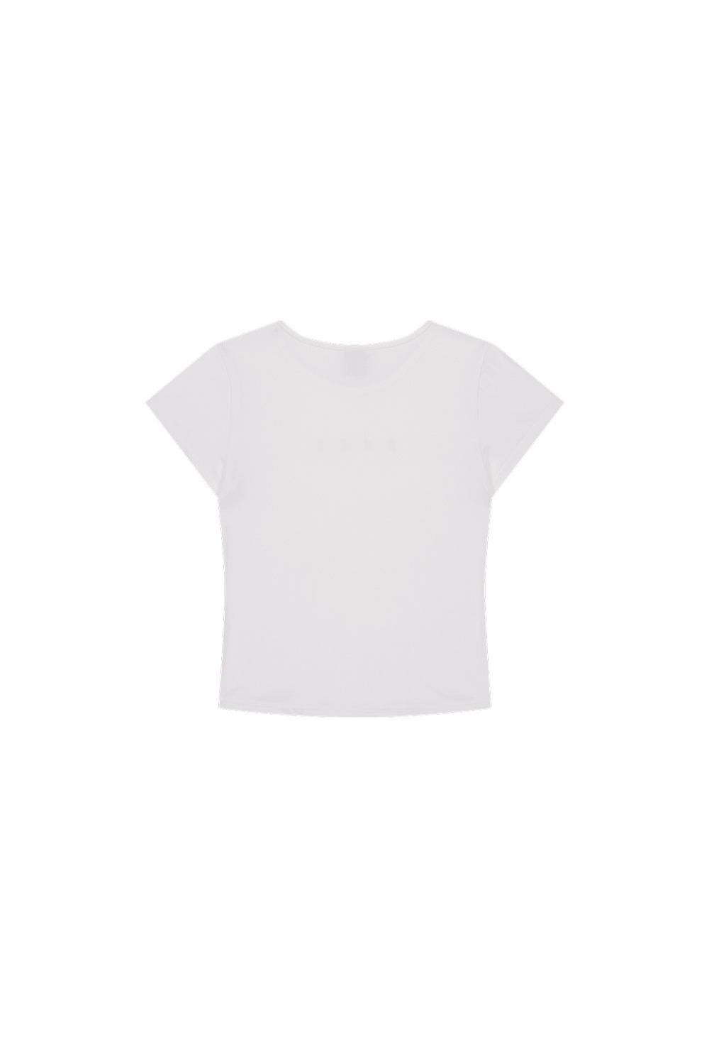 HDEX Baju Korea Olahraga Active Maund Slim Fit Short Sleeve White Wanita Fitness