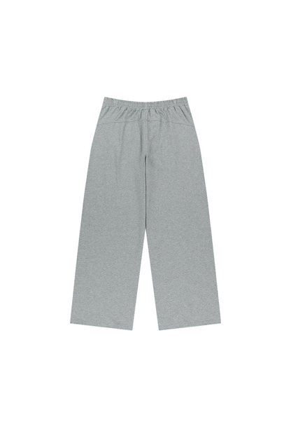 HDEX Celana Korea Olahraga EZ Daily Wide Pants Melange Gray Pria Fitness