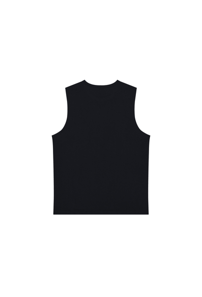 HDEX Baju Korea Olahraga Air Dry Short Sleeveless Black Pria Fitness