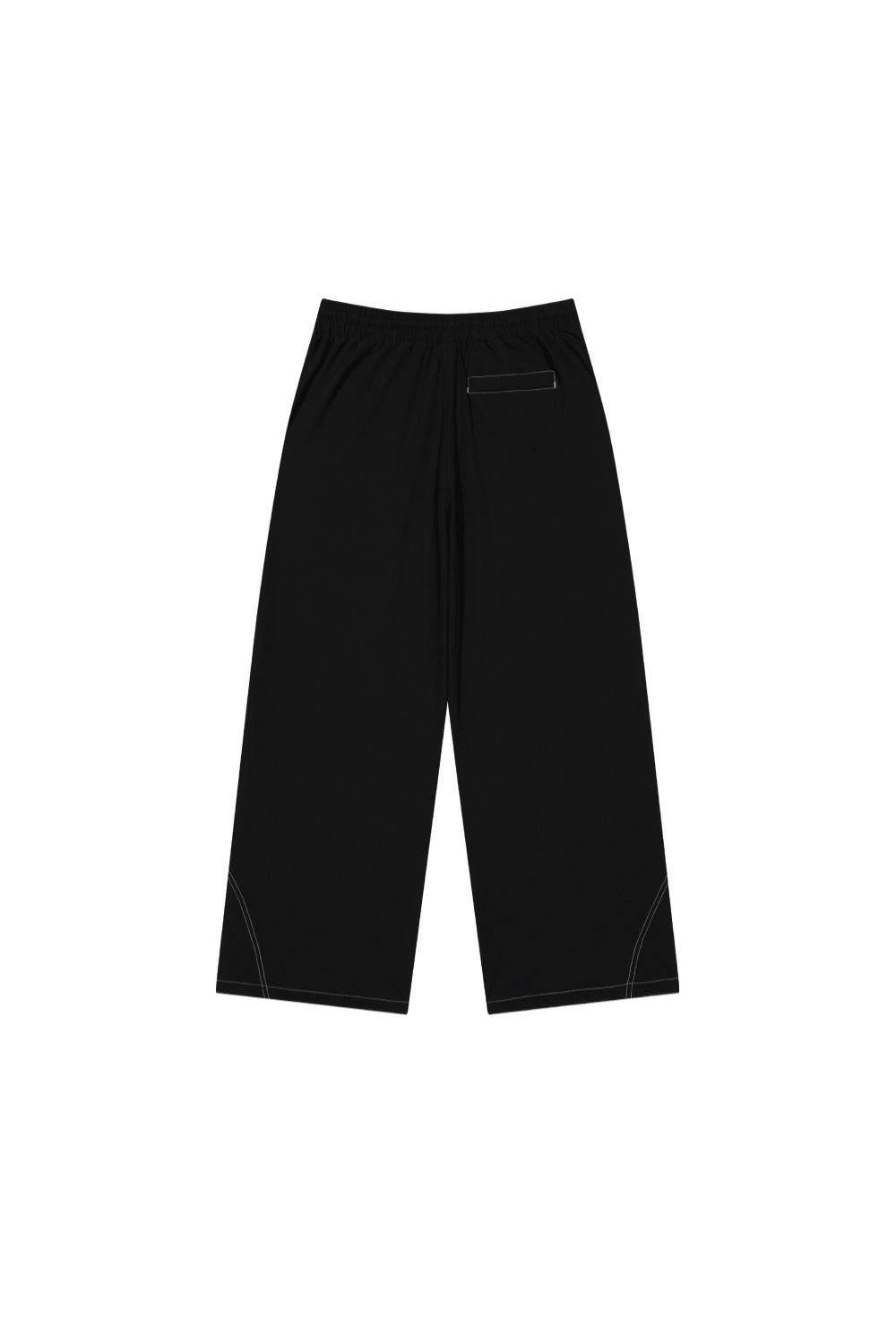 HDEX Celana Korea Olahraga Stitch Curved Nylon Span Pants W Black Wanita Fitness