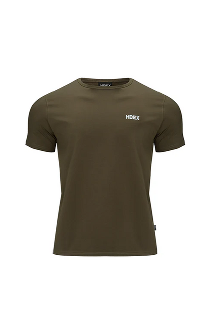 HDEX Main Small Logo Air Muscle Fit Short Sleeve Black