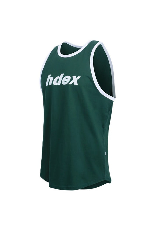 HDEX Classic Logo Contrast Sleeveless Green