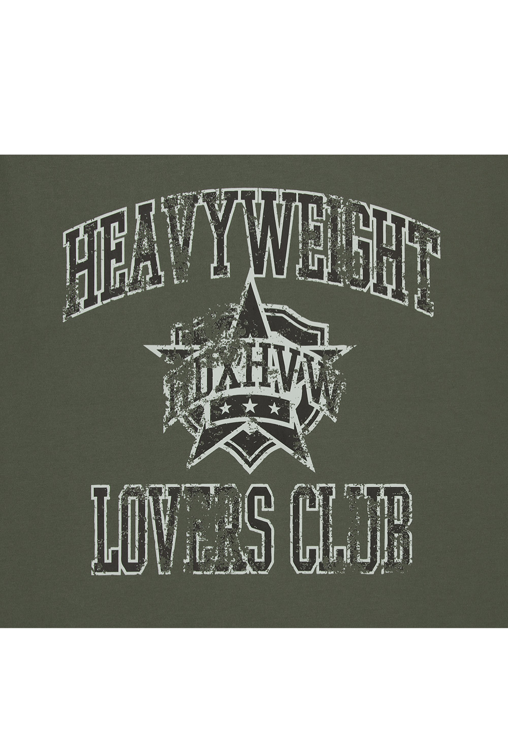 HDEX Baju Korea Olahraga LVS Club Short Sleeve Khaki Pria Fitness