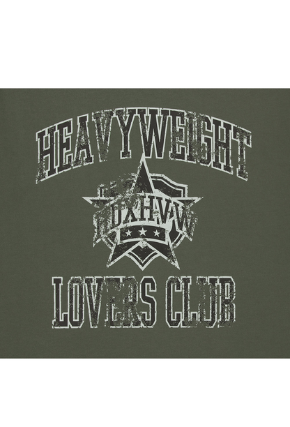 HDEX Baju Korea Olahraga LVS Club Short Sleeve Khaki Pria Fitness