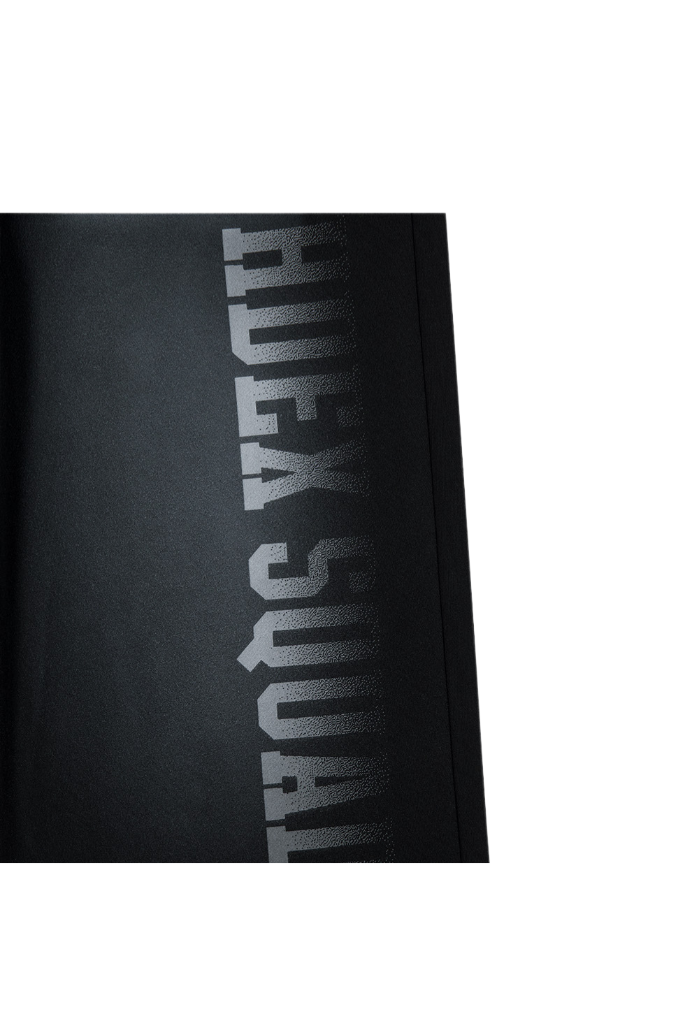 HDEX Celana Korea Olahraga Squad Brush Washing Wide Pants Black Pria Fitness