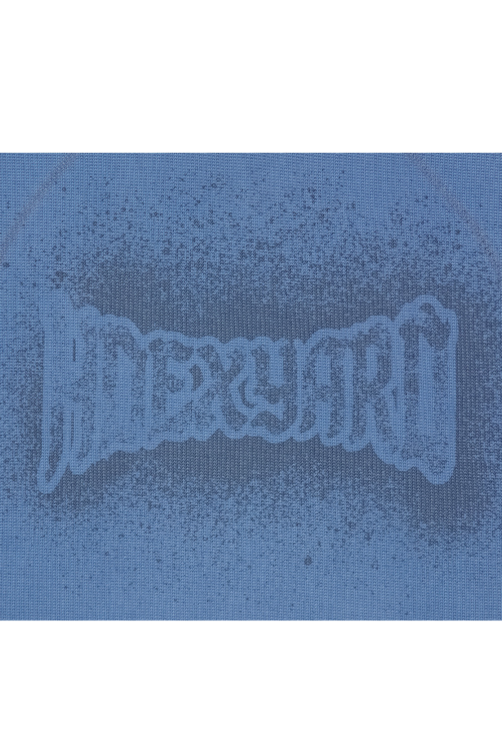 HDEX Baju Korea Olahraga Pigment Cutline Waffle Short Sleeve Blue Pria Fitness