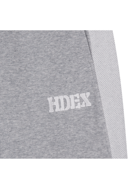 HDEX Celana Korea Olahraga Core Reverse Sweat Pants Melange Gray Pria Fitness
