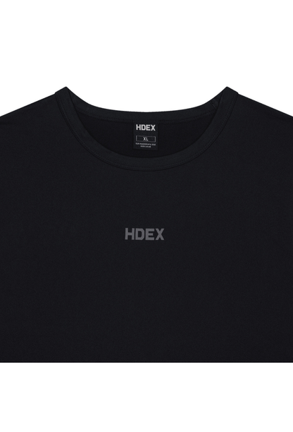 HDEX Baju Korea Olahraga Air Dry Short Sleeveless Black Pria Fitness
