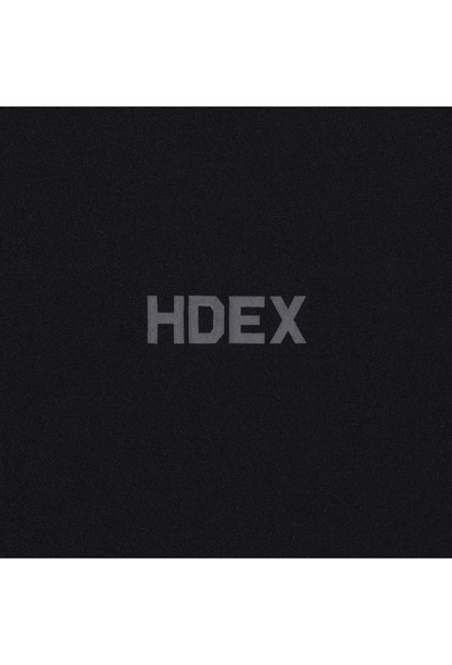 HDEX Baju Korea Olahraga Air Dry Short Sleeve Black Pria Fitness