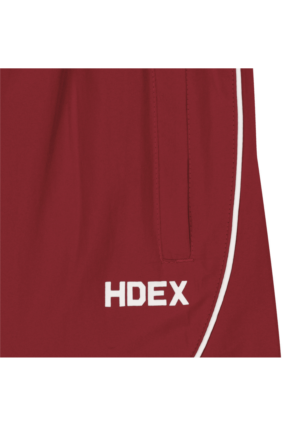 HDEX Celana Korea Olahraga EZ Airly Piping Shorts W Red Wanita Fitness