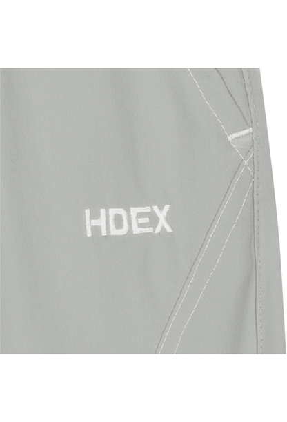 HDEX Celana Korea Olahraga Stitch Curved Nylon Span Pants W Gray Wanita Fitness