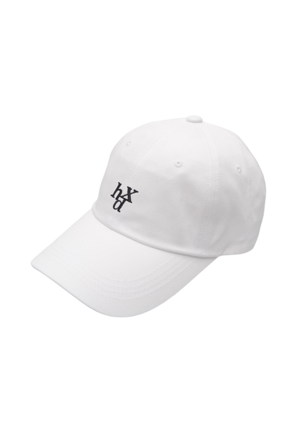 HDEX Signature Small Logo Ball Cap White