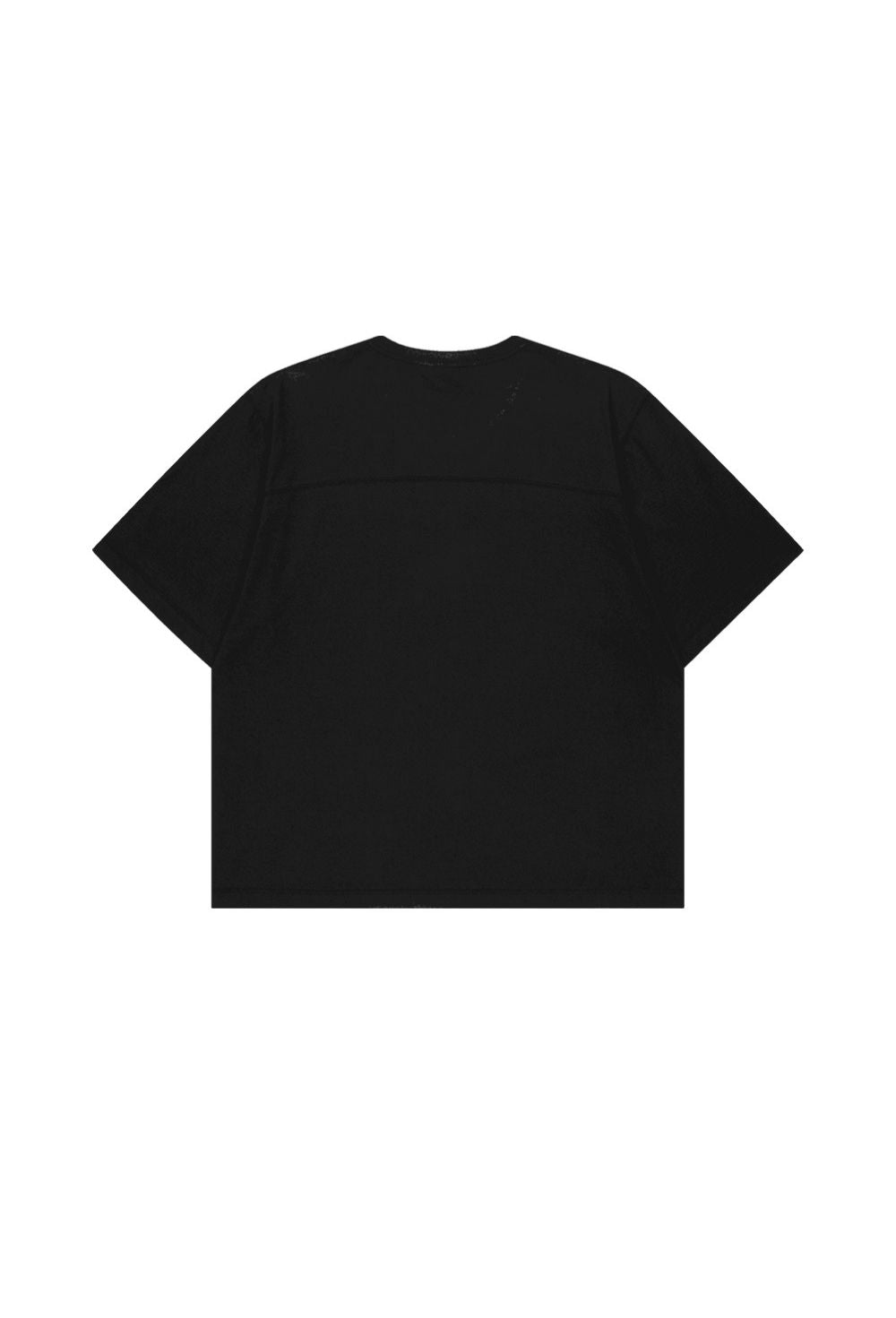 HDEX Baju Korea Olahraga Core Combi Sorona Mesh Short Sleeve Black