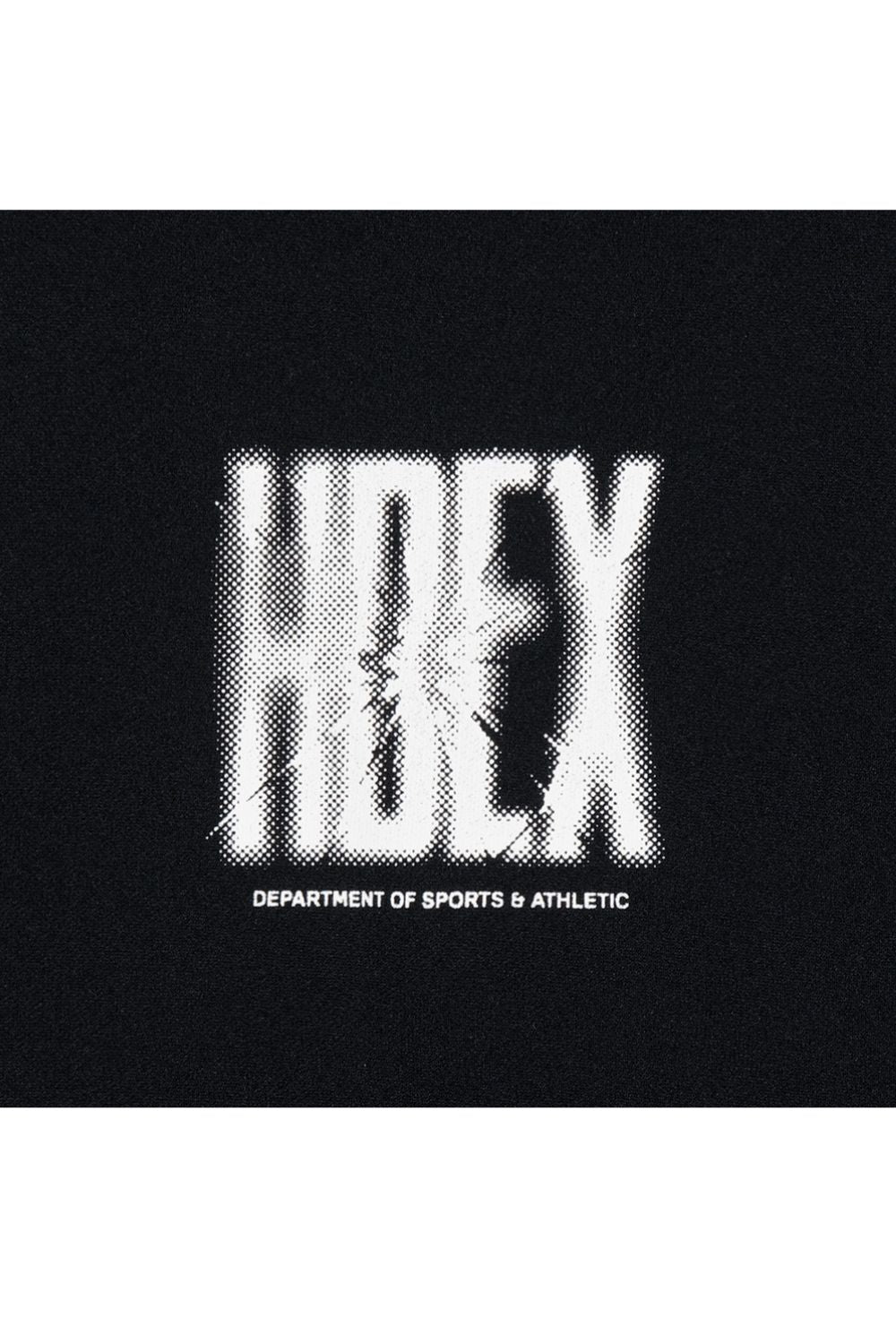 HDEX Baju Korea Olahraga Crack Printed Track Jacket Black Pria Fitness