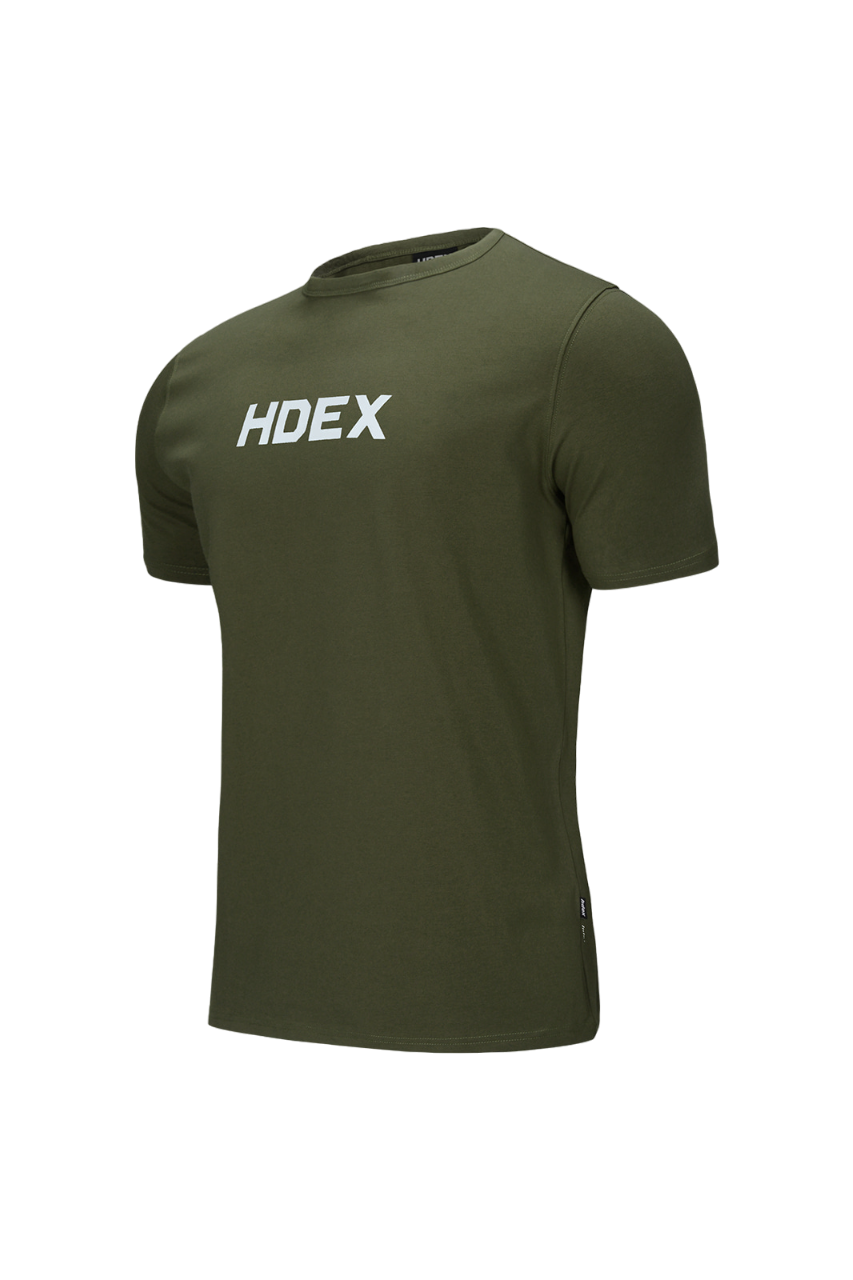 HDEX Main Logo Air Muscle Fit Short Sleeve Black