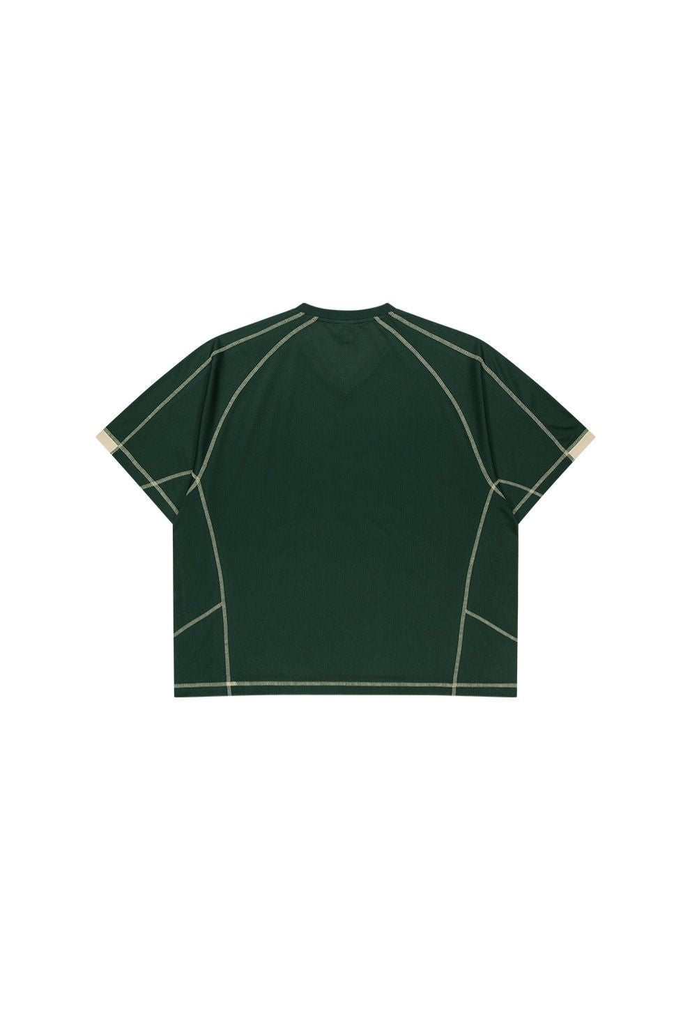 HDEX Baju Korea Olahraga 916 Giant Fit Mesh Short Sleeve Green Pria Fitness