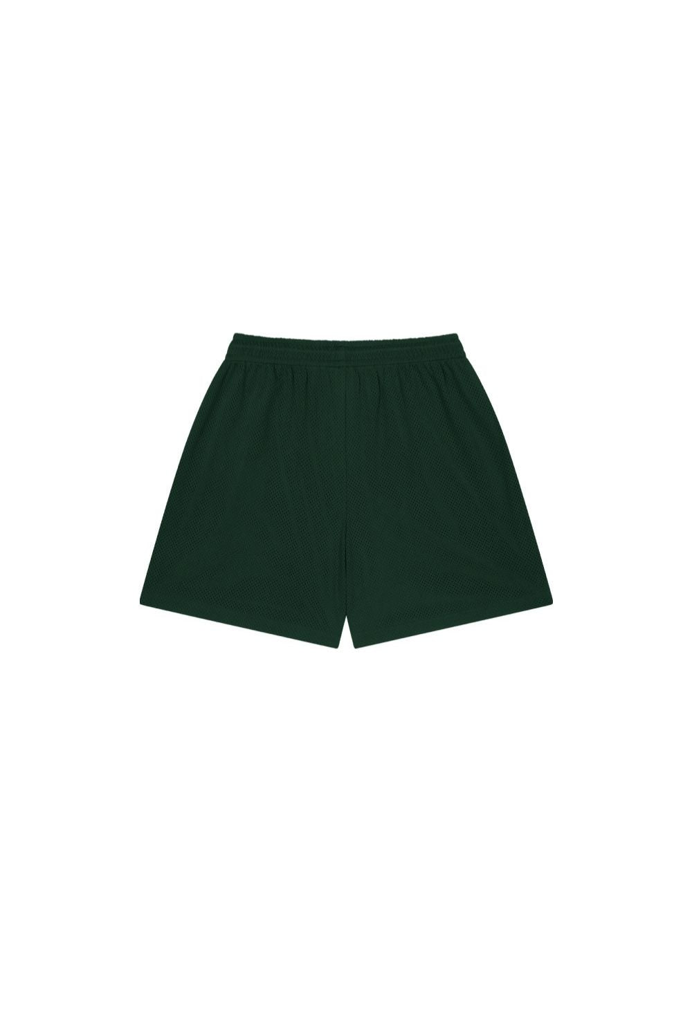 HDEX Celana Korea Olahraga 916 Solid Mesh Shorts Green Pria Fitness