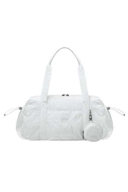 HDEX Glossy Pouch Duffle Bag Black