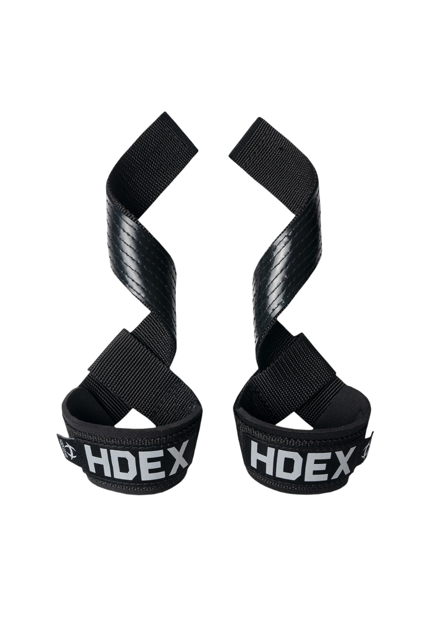 HDEX Gym Lifting Strap (Black)