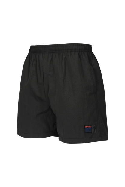 HDEX Metal Nylon Label Track Shorts Navy
