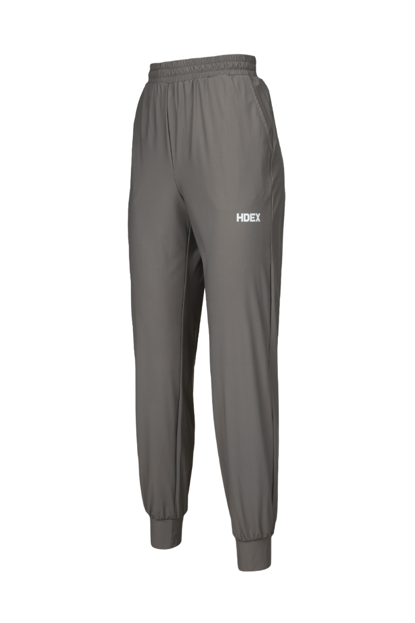 HDEX Womens Light Symbol Jogger Pants Dark Gray