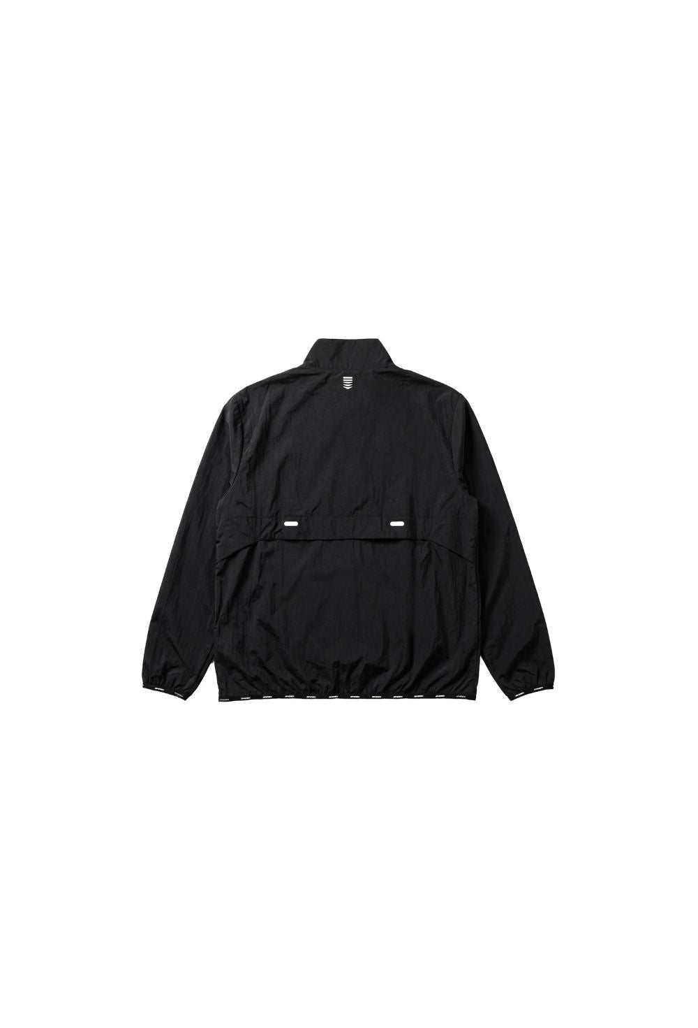 HDEX Baju Korea Olahraga Assist Lightweight Packable Half Zip-Up Black Pria Fitness