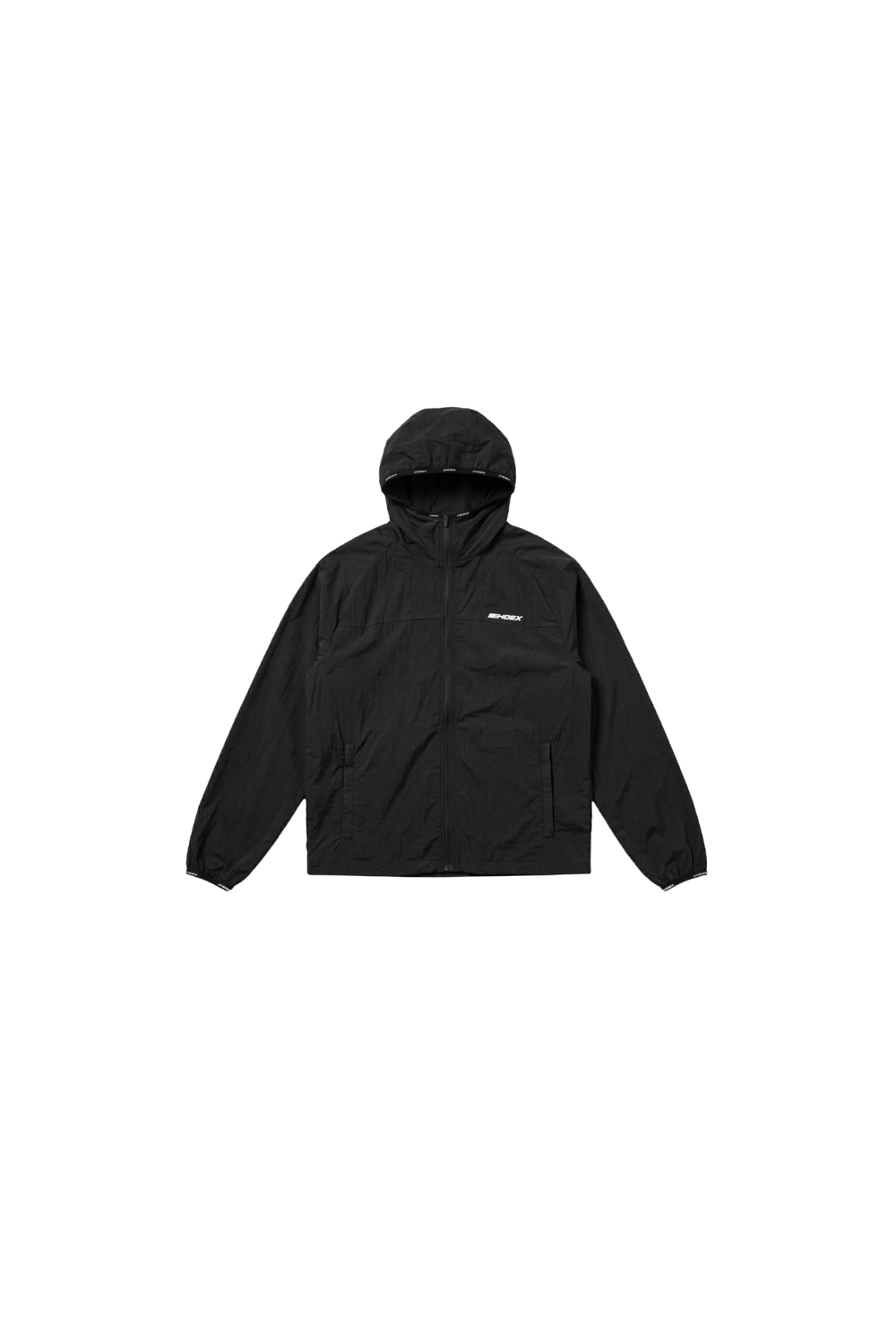 HDEX Baju Korea Olahraga Assist Lightweight Packable Jacket W Black Pria Fitness