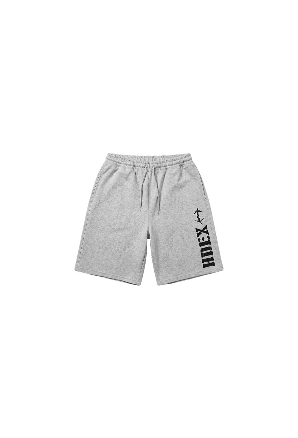 HDEX Celana Korea Olahraga Break Main Logo Bermuda Shorts Melange White Pria Fitness