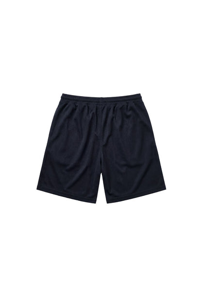 HDEX Celana Korea Olahraga Classic Pintuck Mesh Shorts Navy Pria Fitness