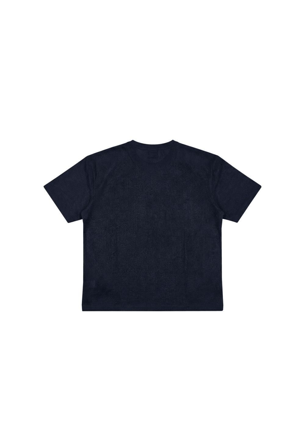 HDEX Baju Korea Olahraga Core Sorona Mesh Short Sleeve Navy Pria Fitness