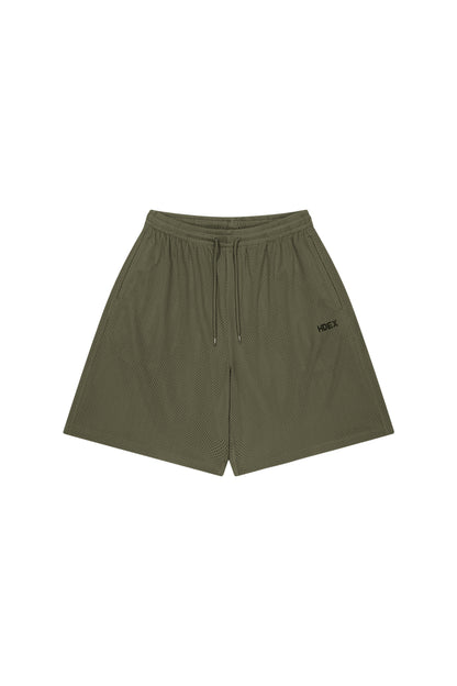 HDEX EZ Celana Korea Olahraga Dry Mesh Shorts Khaki Pria Fitness