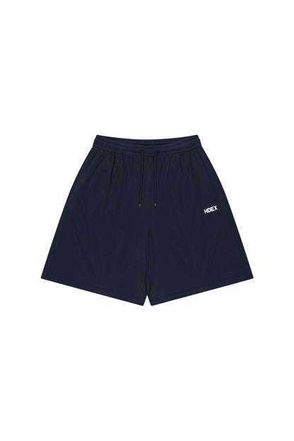HDEX EZ Celana Korea Olahraga Dry Mesh Shorts Navy Pria Fitness