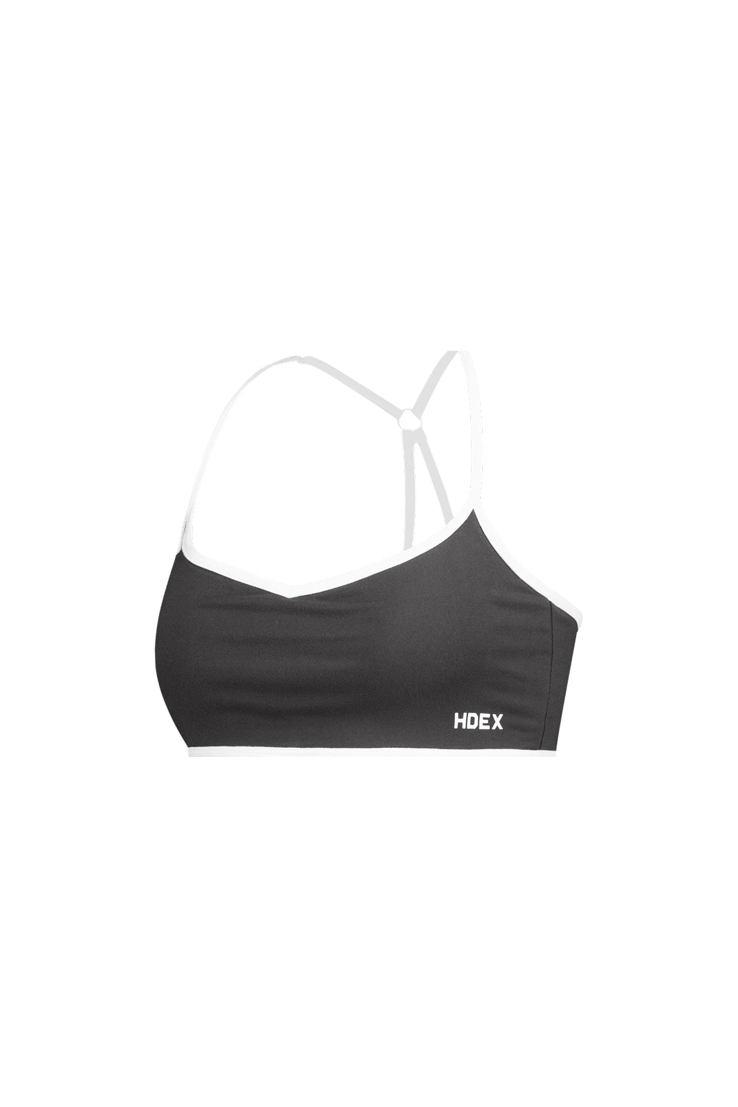 HDEX Sophie Line Bra Top Charcoal